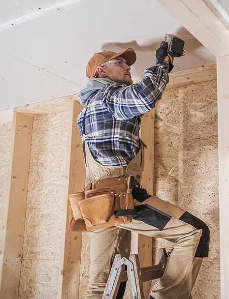 Construction Worker Meridean Signature Homes